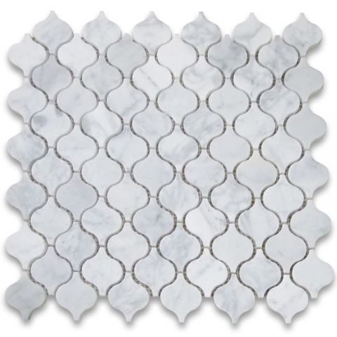 Arabesque White Marble