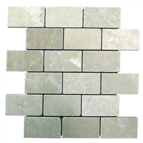 1 x 4,8 x 10 Burdur Beige Marble Tumbled