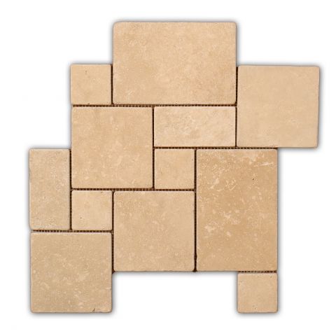 Mini Pattern Light Travertine