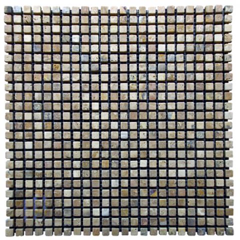 1 x 1 x 1 Scobas Travertine